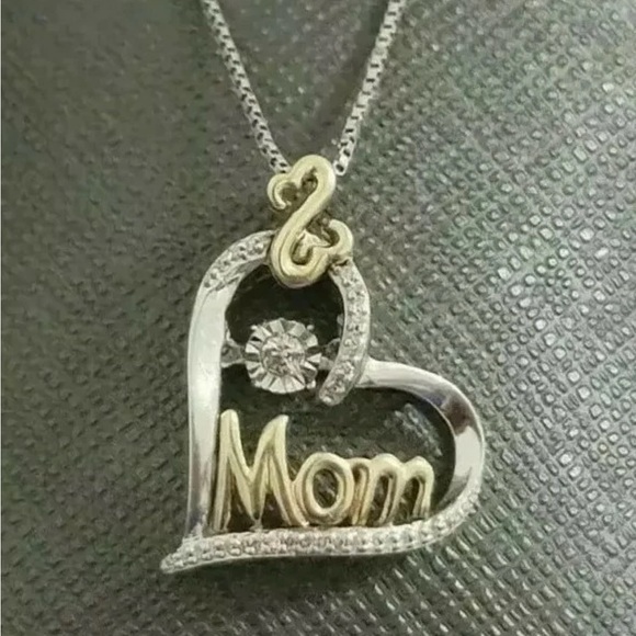 Jane Seymour “Open Hearts” Mom Rhythmic Diamond Limited Edition Diamond Necklace - Picture 1 of 5